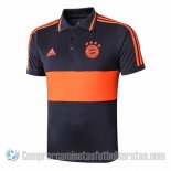 Camiseta Polo del Bayern Munich 2019-20 Azul y Naranja