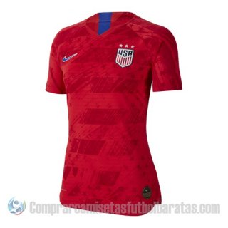 Camiseta Estados Unidos Segunda Mujer 2019 Camiseta Estados Unidos Segunda Mujer 2019