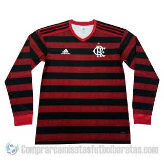 Camiseta Flamengo Primera Manga Larga 19-20 Camiseta Flamengo Primera Manga Larga 19-20
