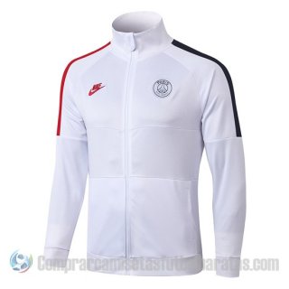 Chaqueta del Paris Saint-Germain 19-20 Blanco Chaqueta del Paris Saint-Germain 19-20 Blanco