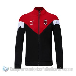 Chaqueta del AC Milan 20-21 Negro y Rojo Chaqueta del AC Milan 20-21 Negro y Rojo