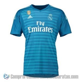 Camiseta Real Madrid Portero Segunda 18-19 Camiseta Real Madrid Portero Segunda 18-19