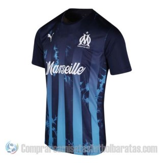 Tailandia Camiseta Olympique Marsella Influence 2019 Azul