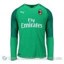 Camiseta AC Milan Portero Manga Larga 19-20 Verde