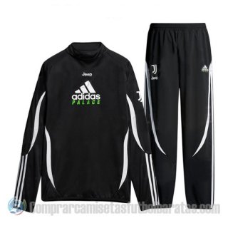 Chandal del Juventus Adidas x Palace 19-20 Negro Chandal del Juventus Adidas x Palace 19-20 Negro
