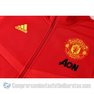 Chaqueta del Manchester United 20-21 Rojo