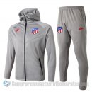 Chandal con Capucha del Atletico Madrid 19-20 Gris