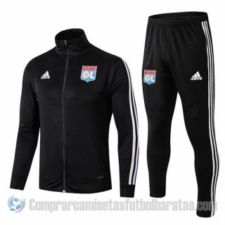 Chandal del Lyon 19-20 Negro Chandal del Lyon 19-20 Negro