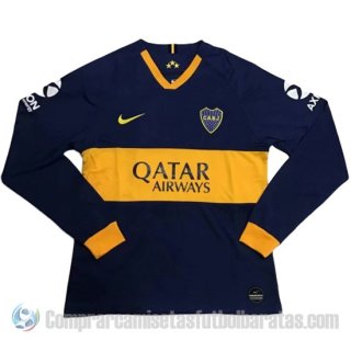 Camiseta Boca Juniors Primera Manga Larga 19-20 Camiseta Boca Juniors Primera Manga Larga 19-20