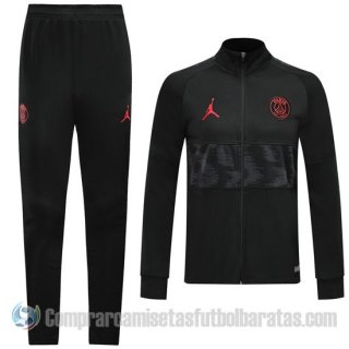 Chandal del Paris Saint-Germain 19-20 Negro y Gris Chandal del Paris Saint-Germain 19-20 Negro y Gris