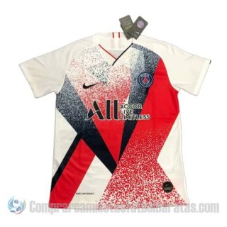Camiseta de Entrenamiento Paris Saint-Germain 19-20 Rojo y Blanco Camiseta de Entrenamiento Paris Saint-Germain 19-20 Rojo y Blanco