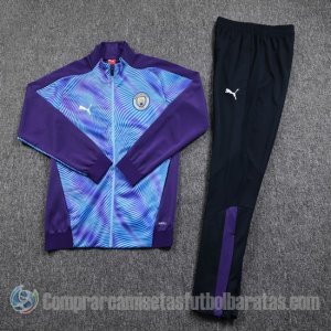 Chandal del Manchester City 19-20 Purpura