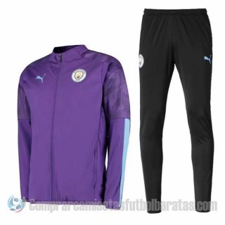 Chandal del Manchester City 19-20 Purpura