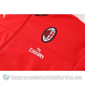 Chaqueta con Capucha del AC Milan 19-20 Rojo