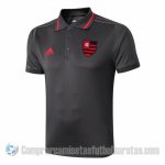 Camiseta Polo del Flamengo 19-20 Gris