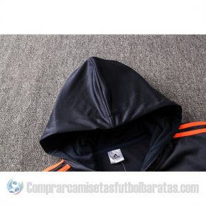 Chaqueta con Capucha del Bayern Munich 19-20 Azul