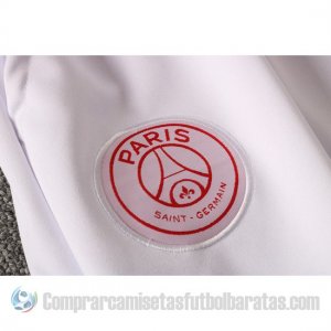 Chandal con Capucha del Paris Saint-Germain 19-20 Blanco