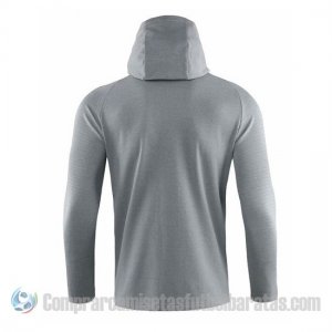 Chandal con Capucha del Liverpool 19-20 Gris