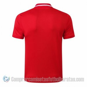 Camiseta Polo del Arsenal 19-20 Rojo y Blanco