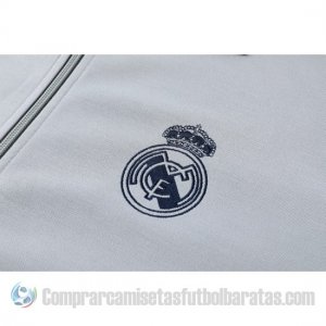 Chaqueta con Capucha del Real Madrid 19-20 Gris