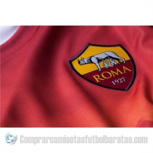 Camiseta Pre Partido del Roma 19-20 Naranja