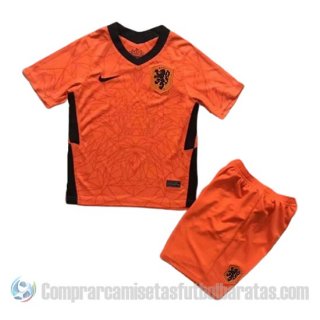 Camiseta Paises Bajos Primera Nino 2020 Camiseta Paises Bajos Primera Nino 2020