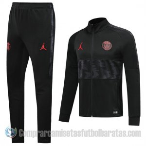 Chandal del Paris Saint-Germain 19-20 Negro y Gris