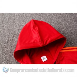 Chaqueta con Capucha del Bayern Munich 19-20 Rojo