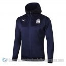 Chaqueta con Capucha del Olympique Marsella 19-20 Azul