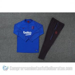 Chandal del Barcelona 19-20 Azul