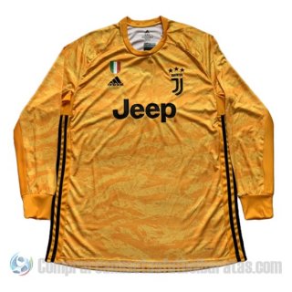 Camiseta Juventus Portero Manga Larga 19-20 Amarillo Camiseta Juventus Portero Manga Larga 19-20 Amarillo