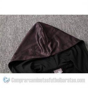 Chaqueta con Capucha del Borussia Dortmund 19-20 Negro