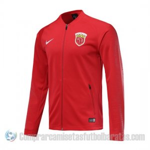 Chaqueta del Shanghai SIPG 19-20 Rojo