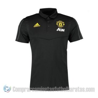 Camiseta Polo del Manchester United 19-20 Negro Camiseta Polo del Manchester United 19-20 Negro