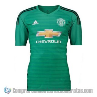 Camiseta Manchester United Portero Primera 18-19 Camiseta Manchester United Portero Primera 18-19