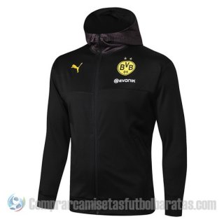 Chaqueta con Capucha del Borussia Dortmund 19-20 Negro Chaqueta con Capucha del Borussia Dortmund 19-20 Negro
