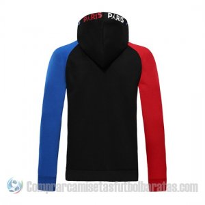 Chaqueta con Capucha del Paris Saint-Germain 20-21 Azul y Rojo