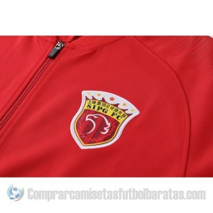 Chaqueta del Shanghai SIPG 19-20 Rojo