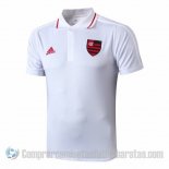 Camiseta Polo del Flamengo 19-20 Blanco