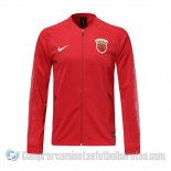 Chaqueta del Shanghai SIPG 19-20 Rojo