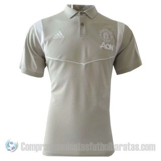 Camiseta Polo del Manchester United 19-20 Gris Camiseta Polo del Manchester United 19-20 Gris