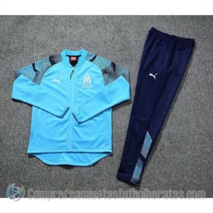 Chandal del Olympique Marsella N98 19-20 Azul