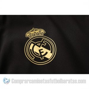 Chaqueta con Capucha del Real Madrid 19-20 Negro