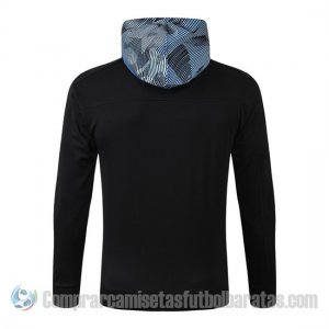 Chaqueta con Capucha del Manchester City 19-20 Negro