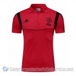 Camiseta Polo del Manchester United 19-20 Rojo