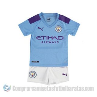 Camiseta Manchester City Primera Nino 19-20 Camiseta Manchester City Primera Nino 19-20