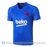 Camiseta de Entrenamiento Barcelona 19-20 Azul