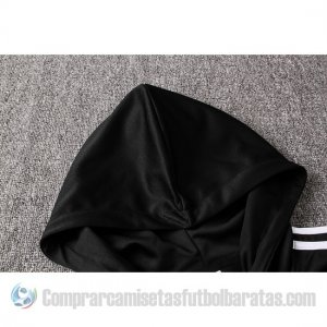 Chaqueta con Capucha del Manchester United 19-20 Negro