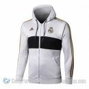 Chaqueta con Capucha del Real Madrid 19-20 Blanco