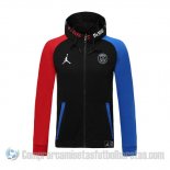 Chaqueta con Capucha del Paris Saint-Germain 20-21 Azul y Rojo